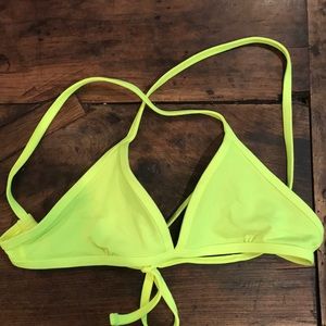 Jolyn neon yellow swimsuit top